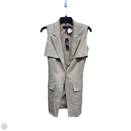 Vest Other By White House Black Market In Tan, Size: Xs