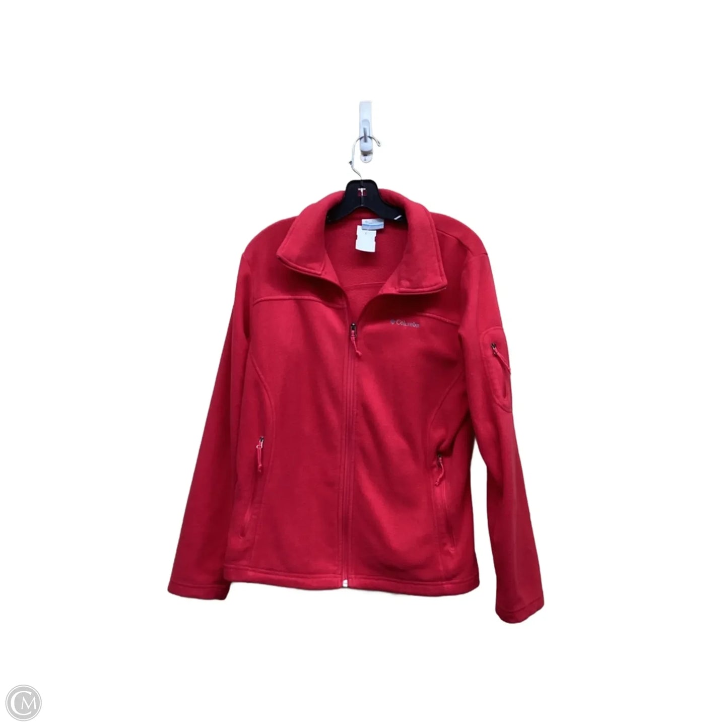 Jacket Fleece By Columbia In Pink, Size: L