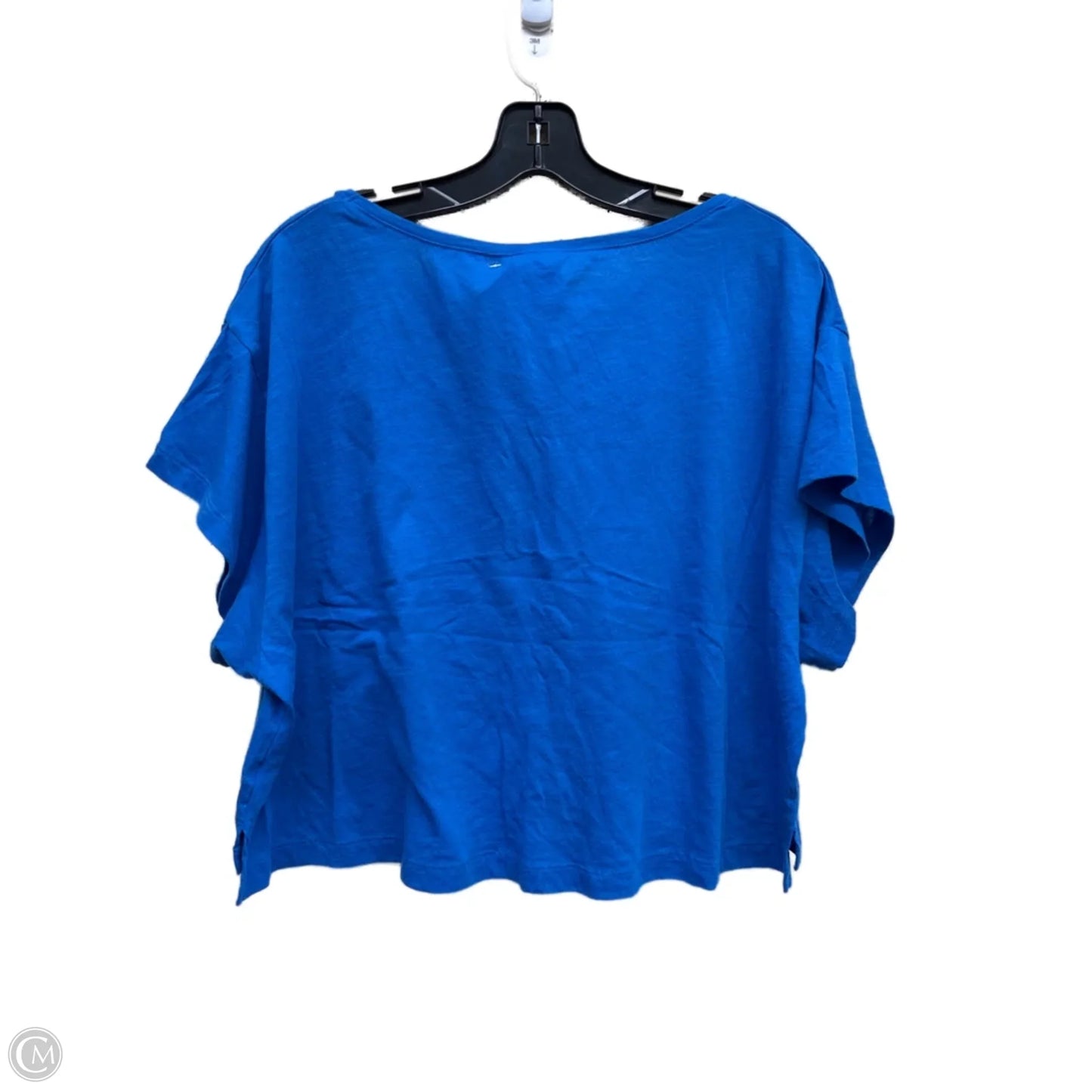 Top Short Sleeve By Pink In Black, Size: S