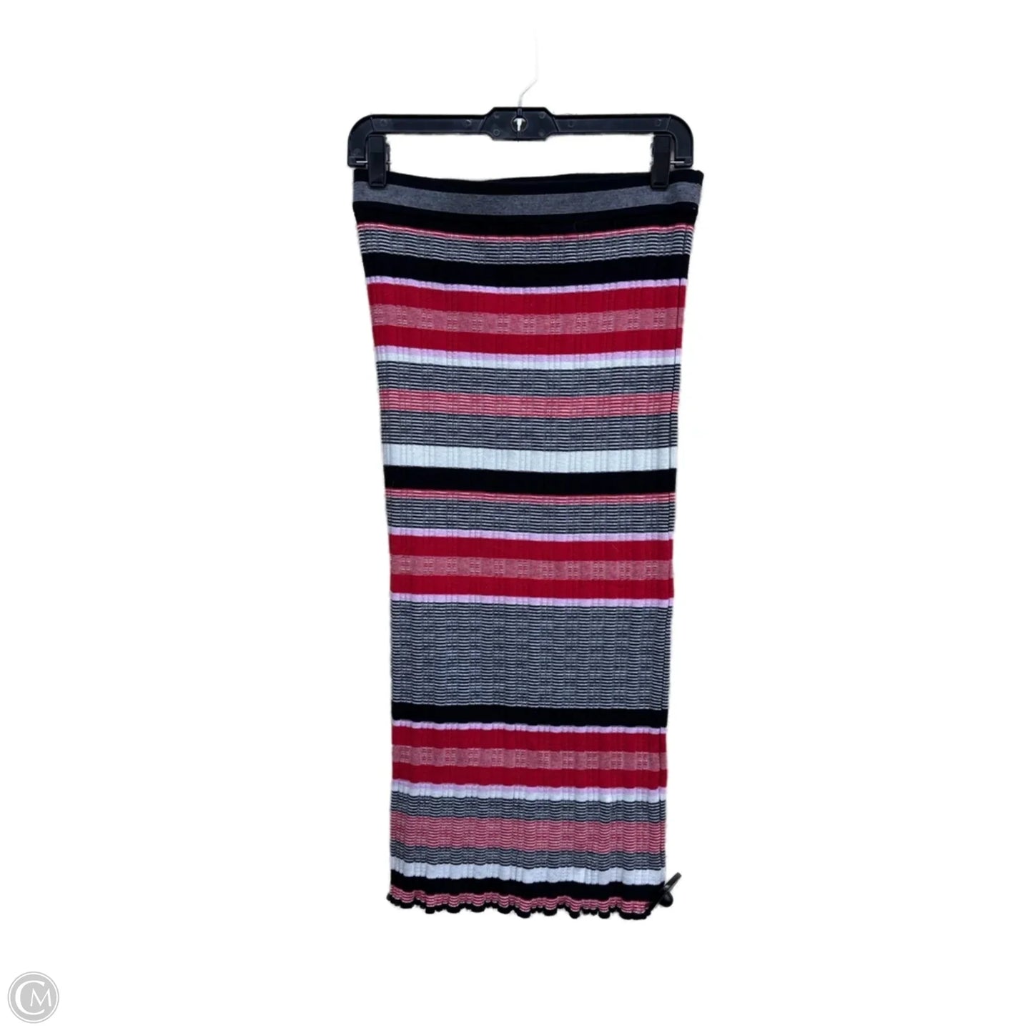 Skirt Maxi By Ann Taylor In Striped Pattern, Size: S