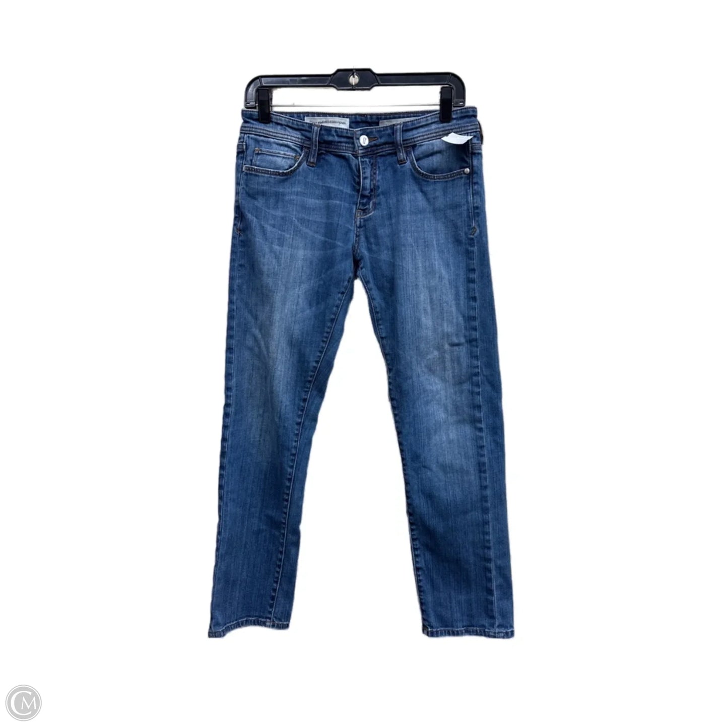 Jeans Straight By Pilcro In Blue Denim, Size: 4