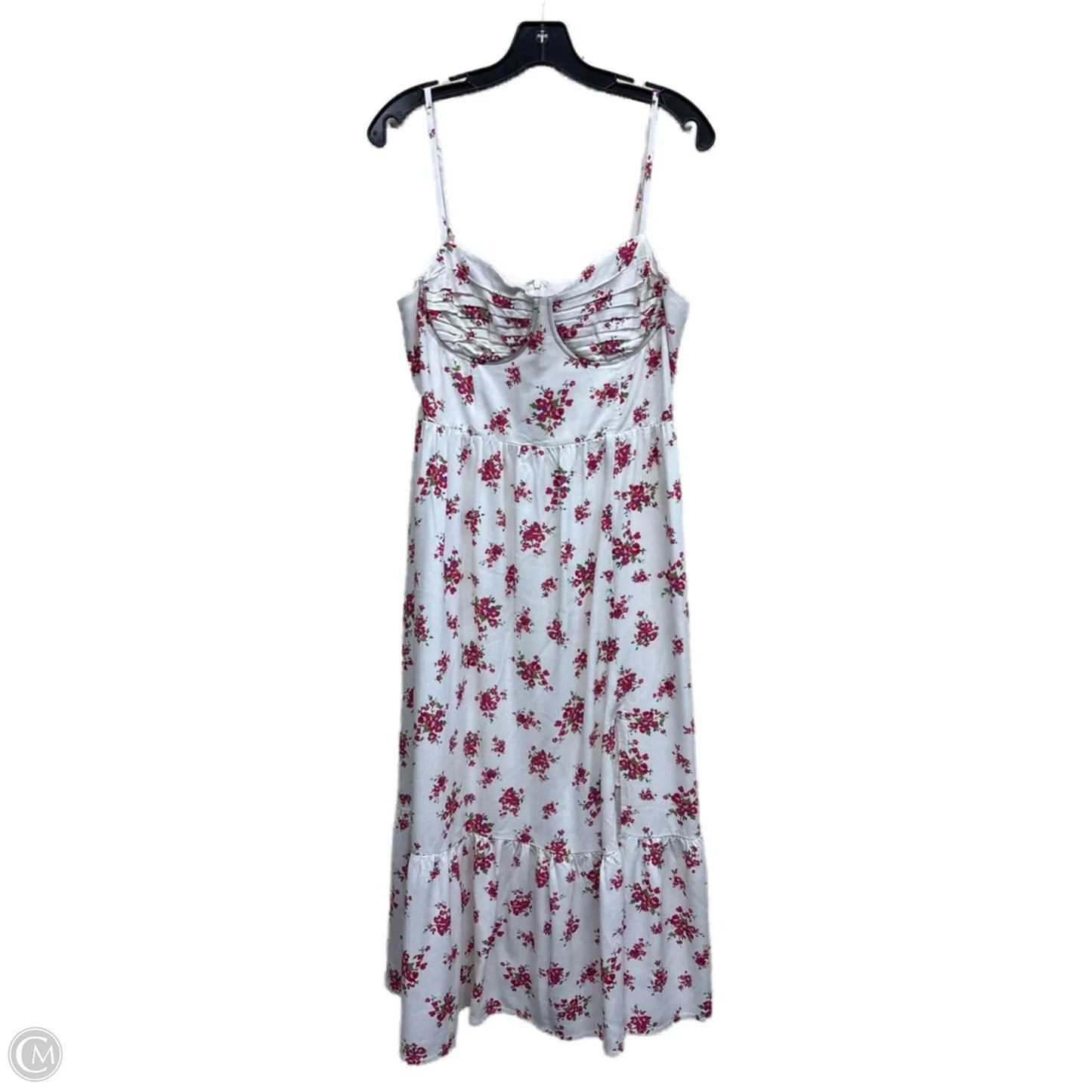 Dress Casual Midi By Astr In Floral Print, Size: L