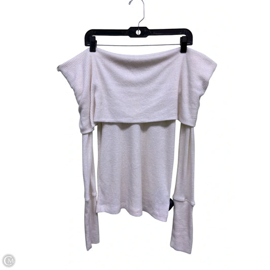 Top Long Sleeve By We The Free In Pink, Size: L