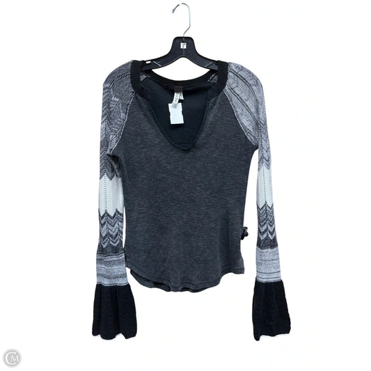 Top Long Sleeve By We The Free In Multi-colored, Size: M