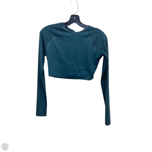 Athletic Top Long Sleeve Crewneck By Pink In Green, Size: S
