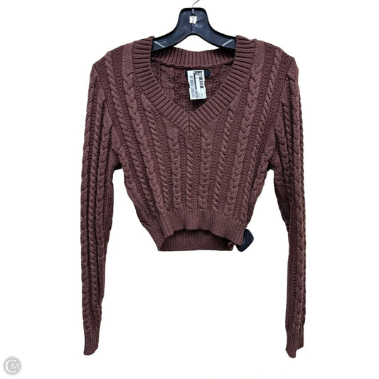 Sweater By Love Tree In Brown, Size: M