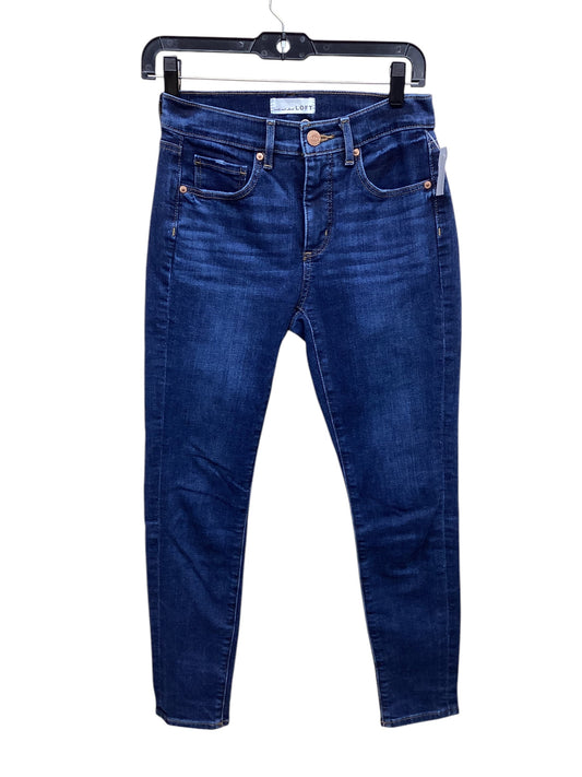 Jeans Straight By Loft In Denim, Size: 2