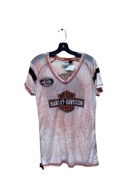 Top Short Sleeve By Harley Davidson  Size: L