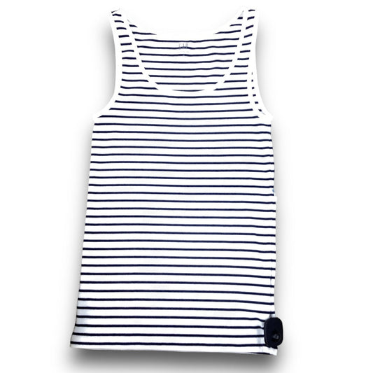 Striped Pattern Top Sleeveless Gap, Size M