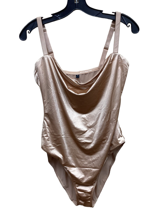 Bodysuit By Skims In Gold, Size: Xl