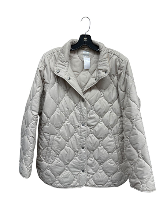 Jacket Puffer & Quilted By 32 Degrees In Tan, Size: M