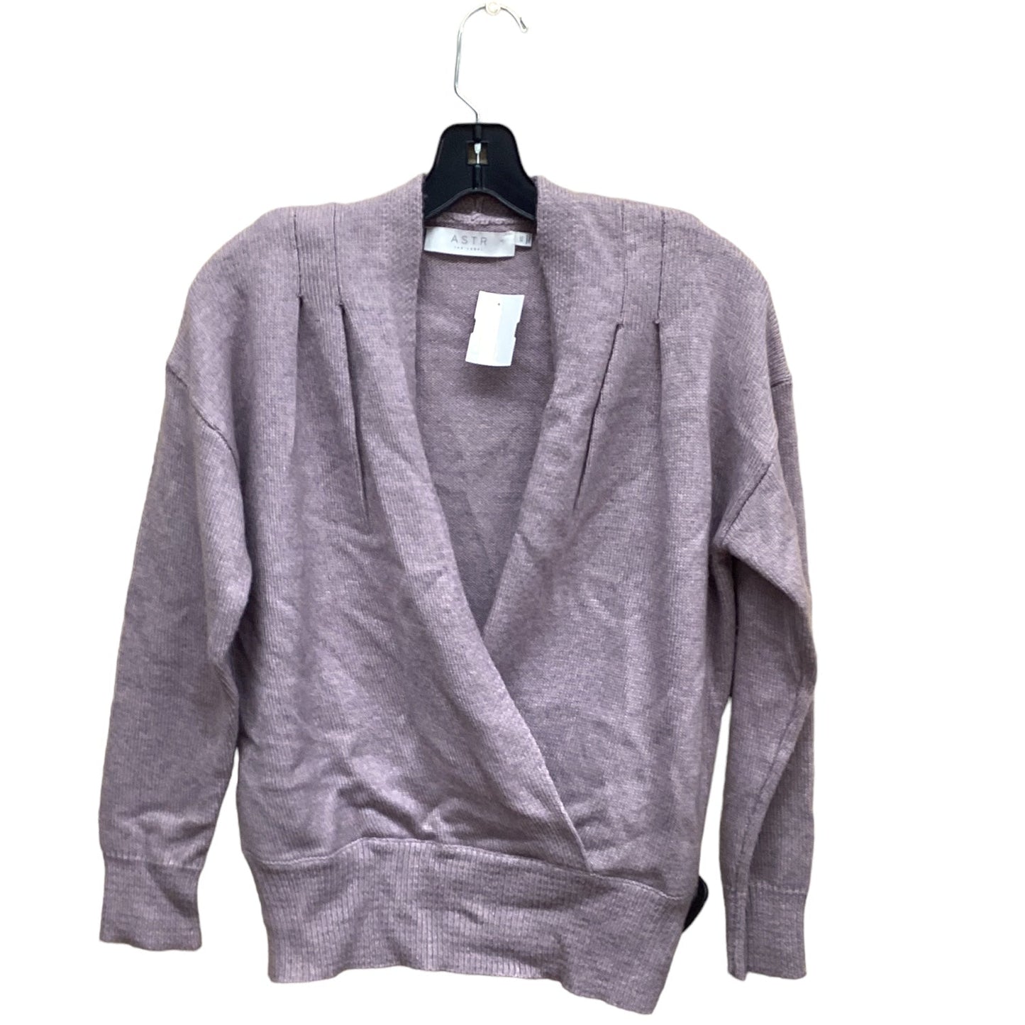 Sweater By Astr In Purple, Size: Xs