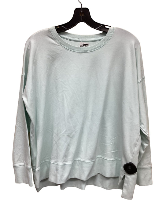 Top Long Sleeve By Eileen Fisher In Teal, Size: M