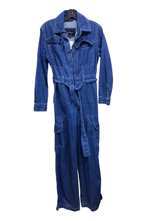 Jumpsuit By Banana Republic In Blue Denim, Size: Xs