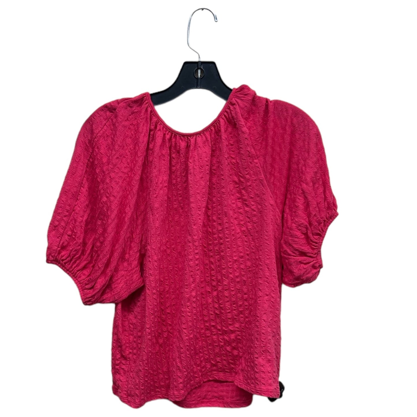 Top Short Sleeve By H&m In Pink, Size: M