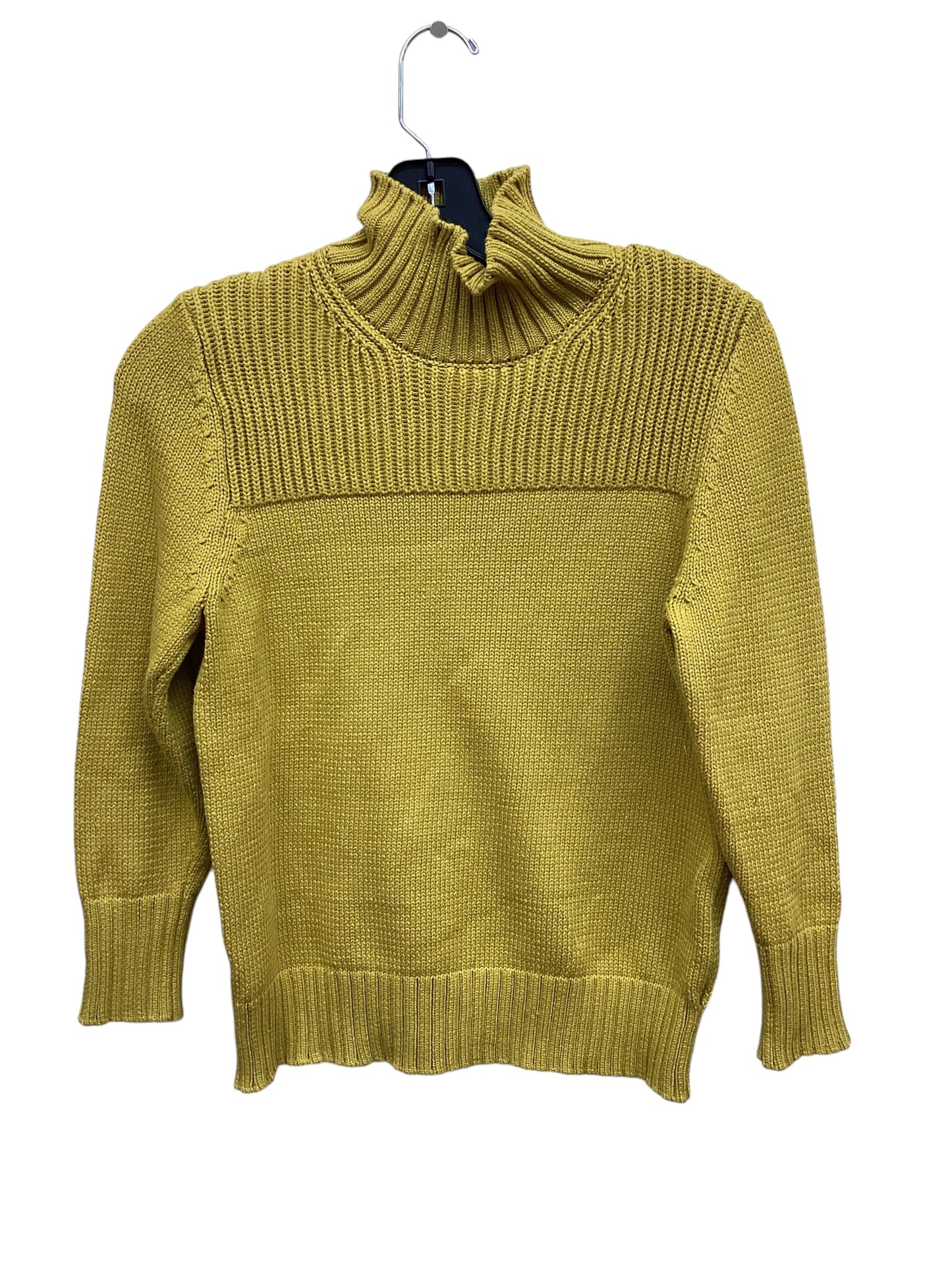 Sweater By Ann Taylor In Yellow, Size: S