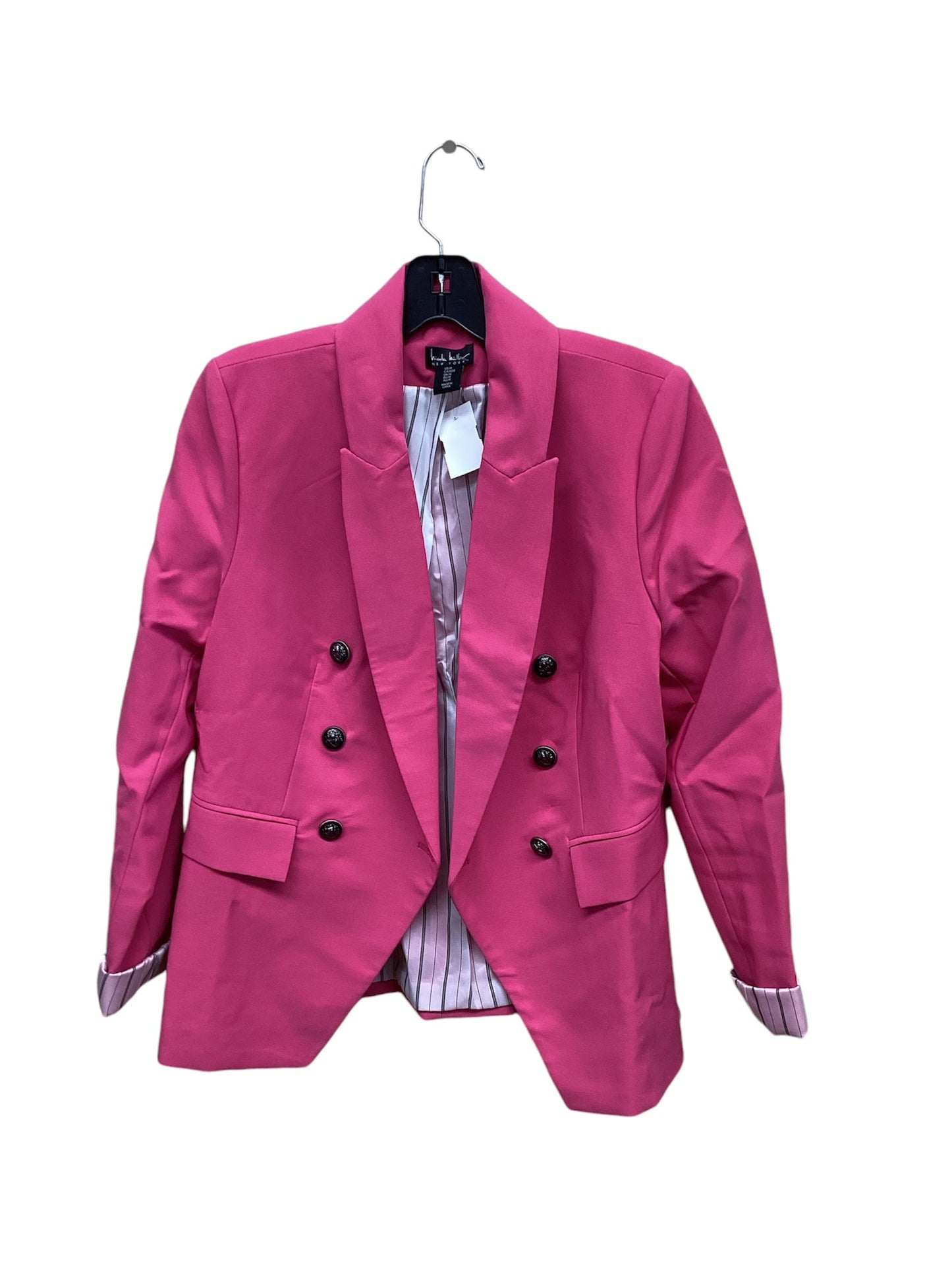 Blazer By Nicole By Nicole Miller In Pink, Size: S