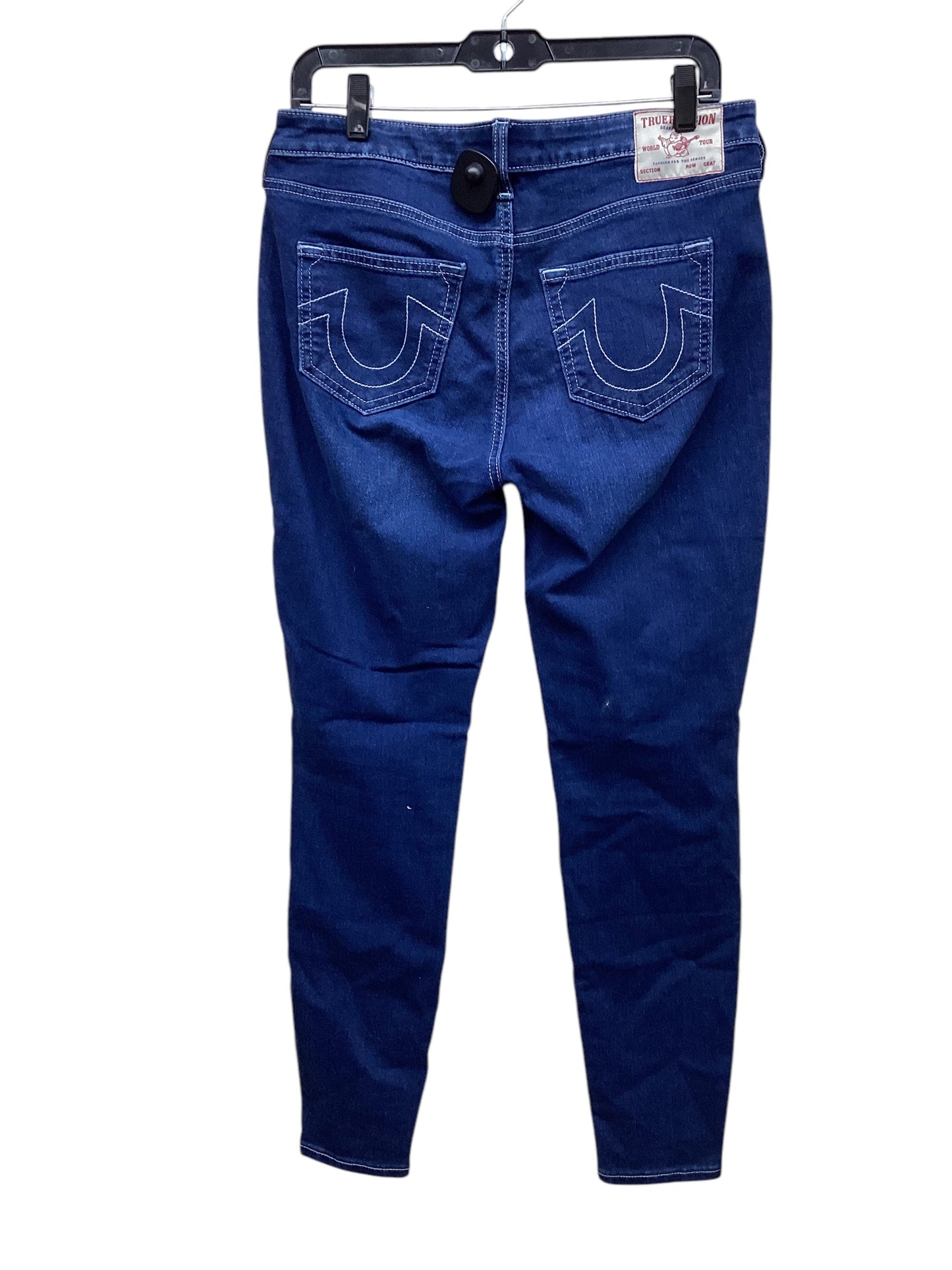 Jeans Straight By True Religion In Blue Denim, Size: 8