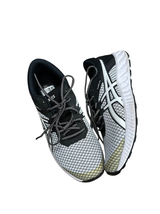 Shoes Athletic By Asics In Black & White, Size: 9.5