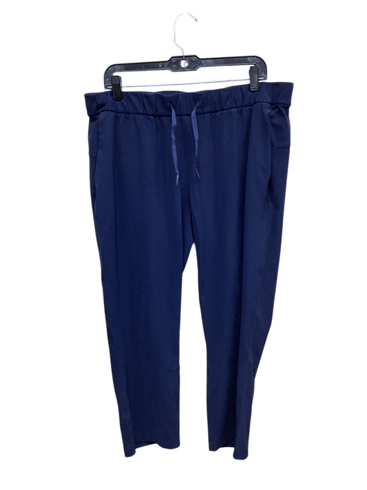 Athletic Pants By Lululemon In Navy, Size: 12