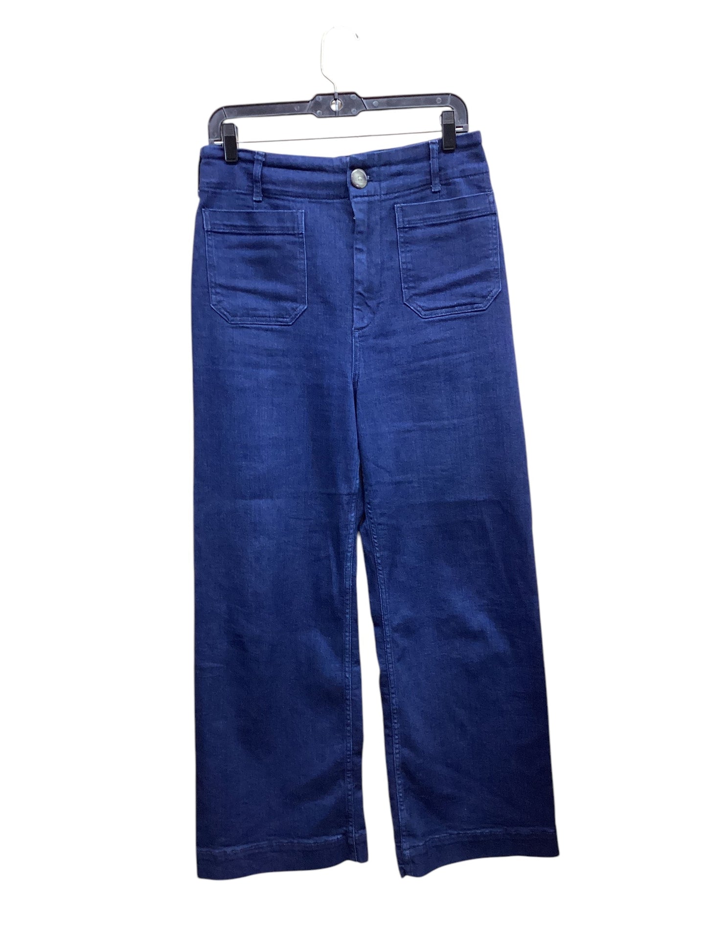 Jeans Flared By Maeve In Blue Denim, Size: 10