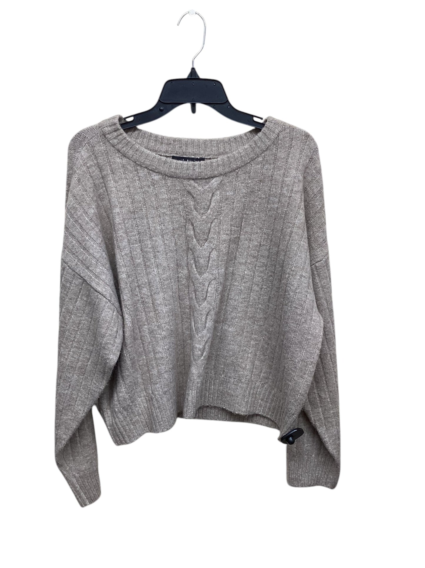 Sweater By Lulus In Tan, Size: L