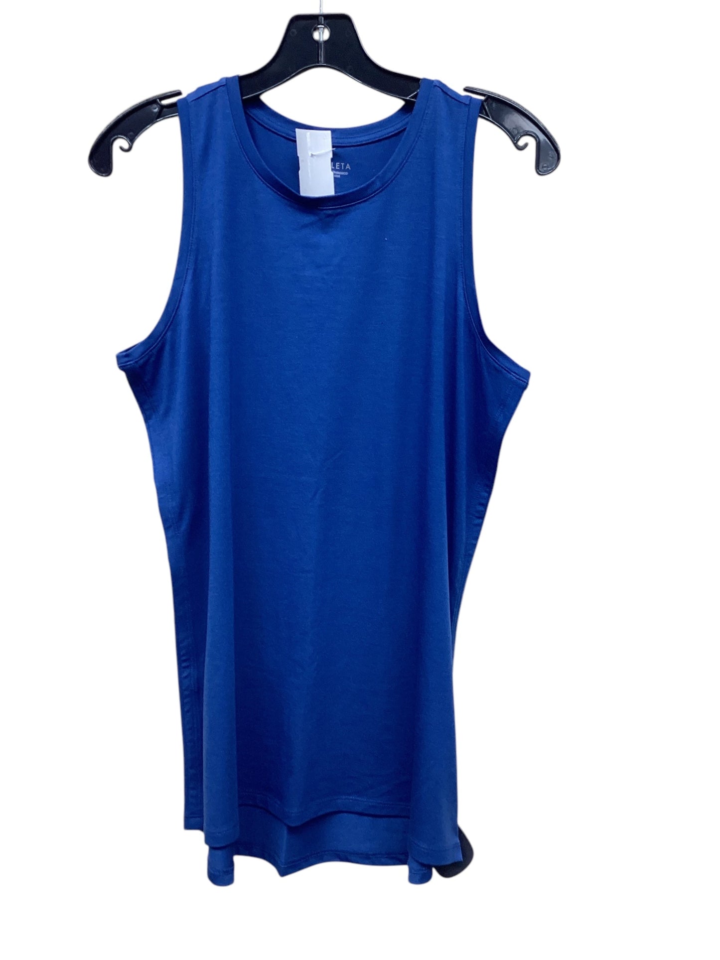 Top Sleeveless By Athleta In Blue, Size: M