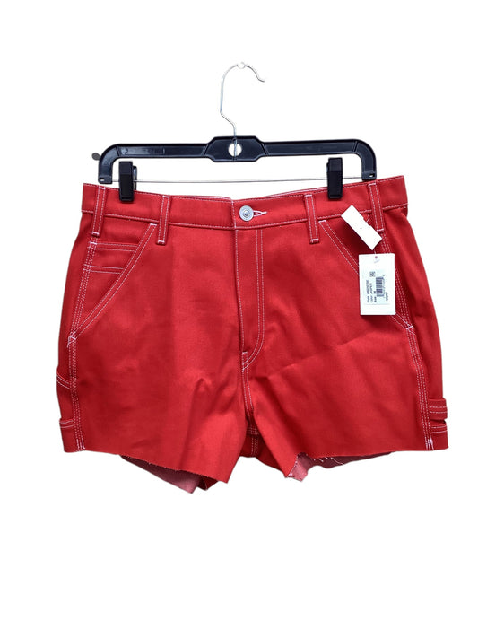 Shorts By Hudson In Red, Size: 10