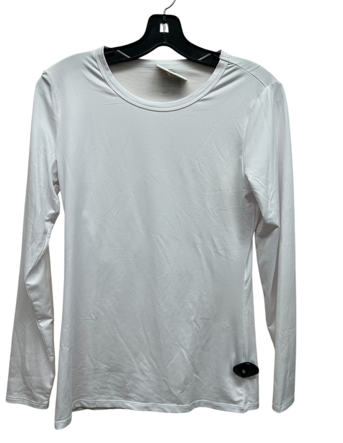 Top Long Sleeve By 32 Degrees In White, Size: M