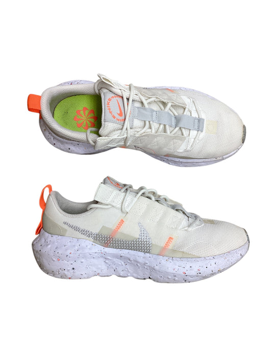 Shoes Athletic By Nike In Orange & White, Size: 7.5