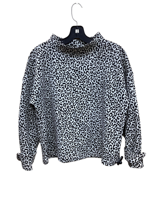 Top Long Sleeve By Ann Taylor In Animal Print, Size: M