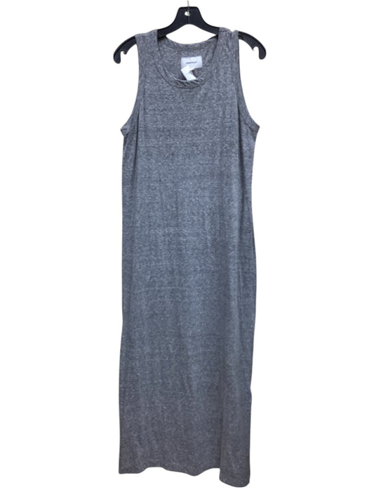 Dress Casual Maxi By Current Elliott In Grey, Size: L