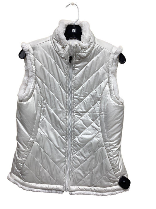 Vest Puffer & Quilted By Nicole By Nicole Miller In White, Size: S