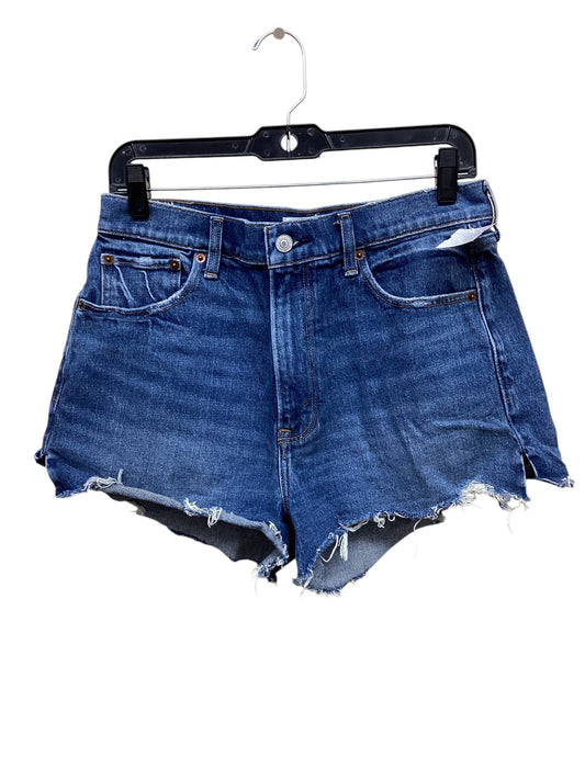 Shorts By Abercrombie And Fitch In Blue Denim, Size: 8