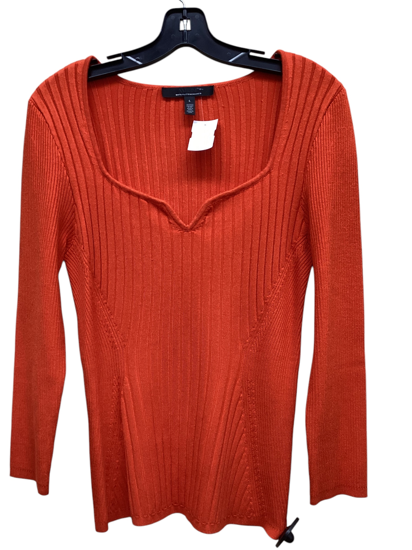 Top Long Sleeve By White House Black Market  Size: L