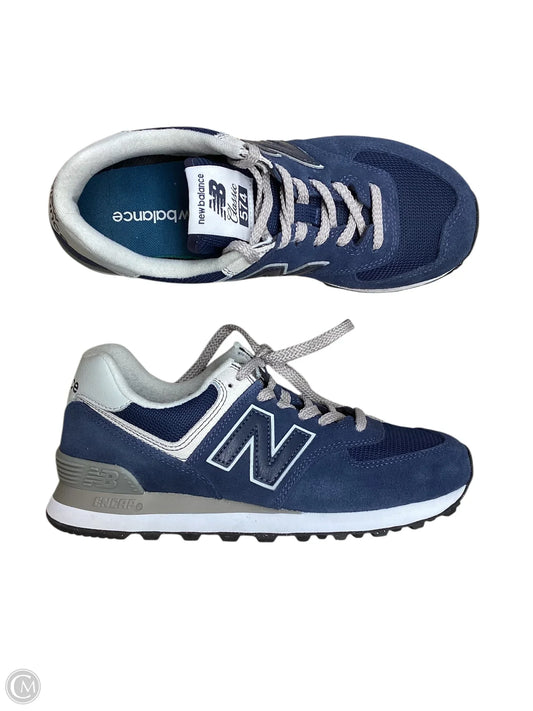 Shoes Athletic By New Balance In Blue, Size: 7.5