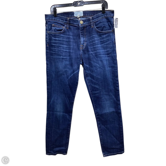 Jeans Skinny By Current Elliott In Blue Denim, Size: 6