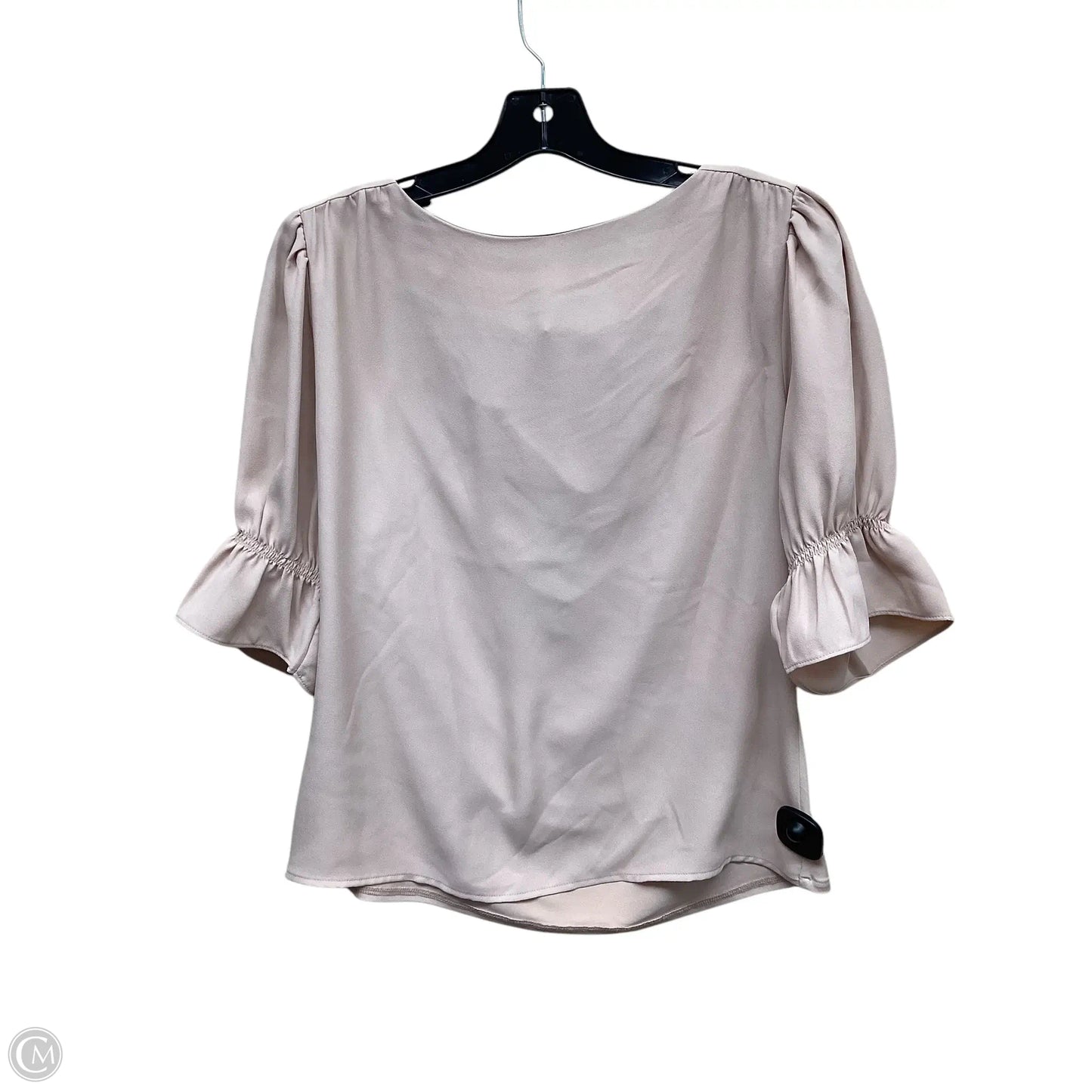 Top Short Sleeve By Ann Taylor In Pink, Size: S