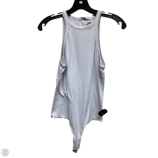 Bodysuit By Agolde In Grey, Size: S