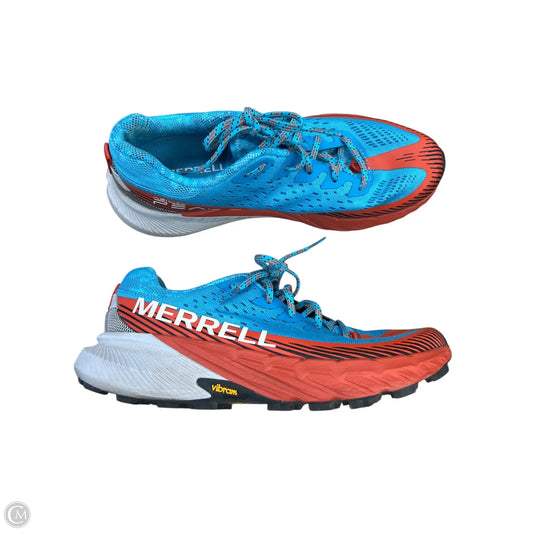 Shoes Athletic By Merrell In Blue, Size: 8