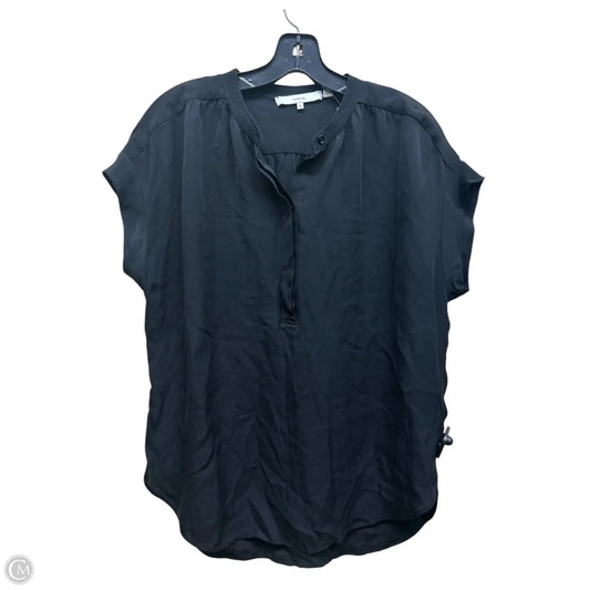 Top Short Sleeve By Vince In Black, Size: M