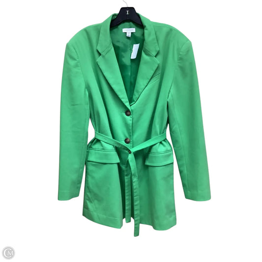 Blazer By Topshop In Green, Size: M