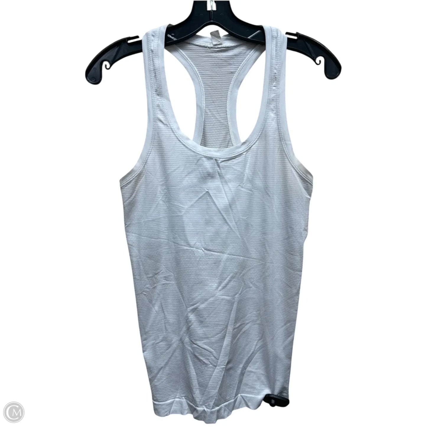 Athletic Tank Top By Lululemon In White, Size: 6