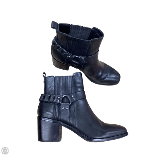 Boots Ankle Heels By Sam Edelman In Black, Size: 8.5