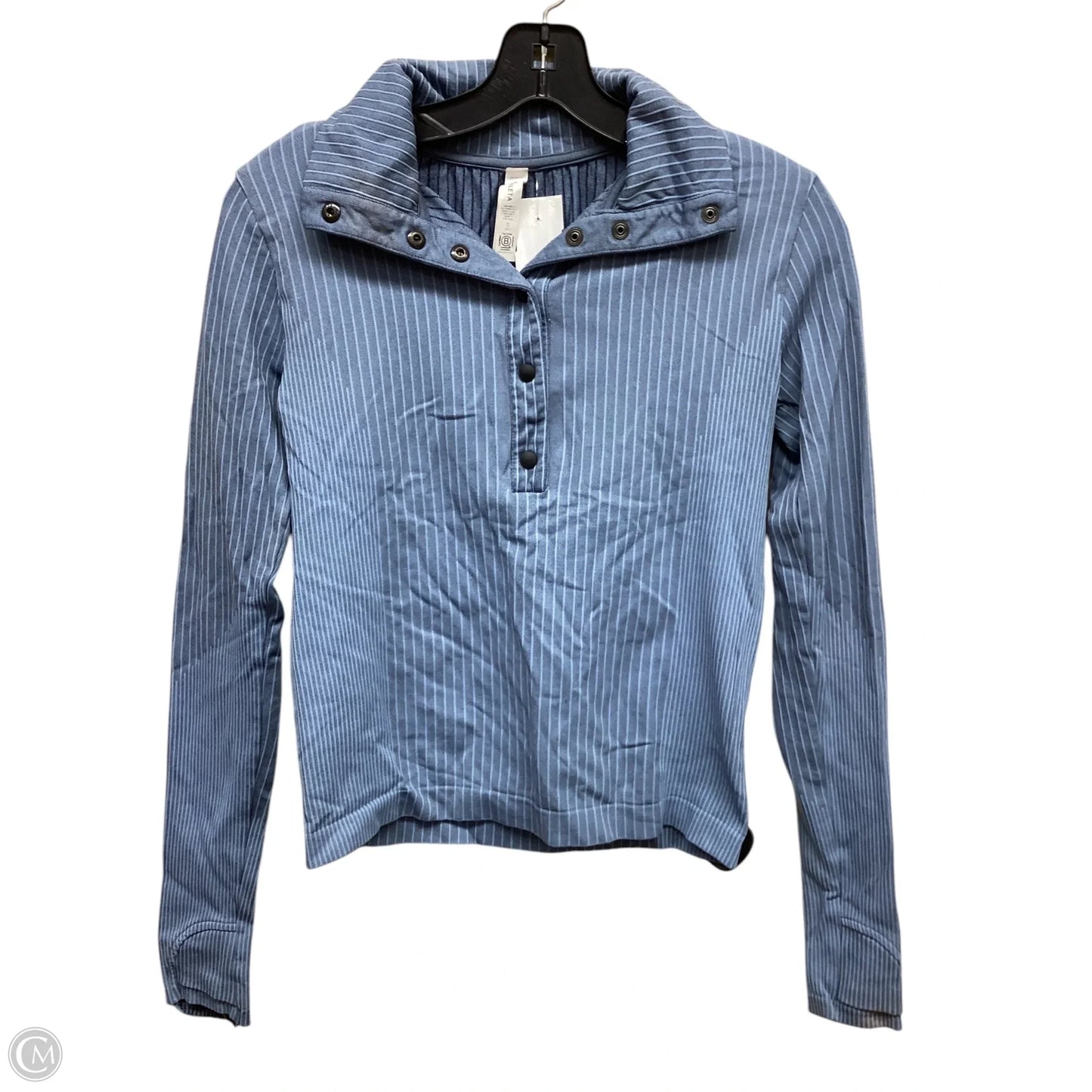 Athletic Sweatshirt Collar By Athleta In Blue, Size: Xs