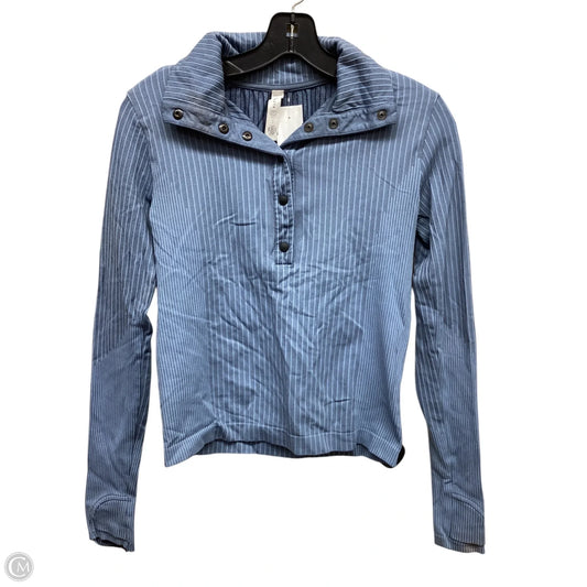 Athletic Sweatshirt Collar By Athleta In Blue, Size: Xs