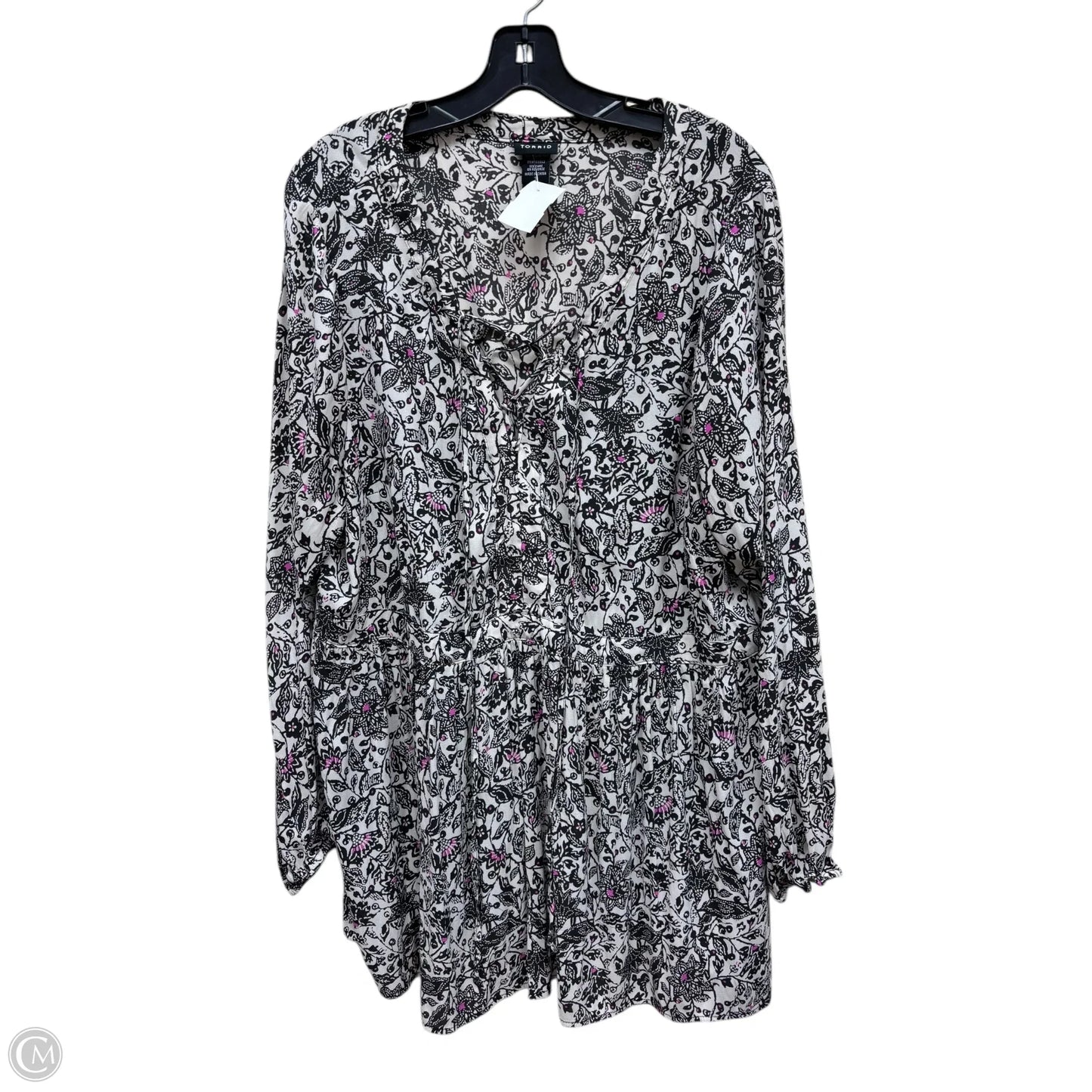 Top Long Sleeve By Torrid In Multi-colored, Size: 3x