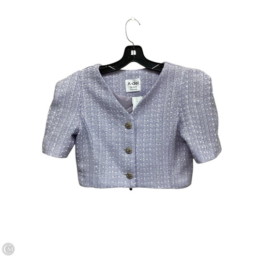 Top Short Sleeve By Clothes Mentor In Purple