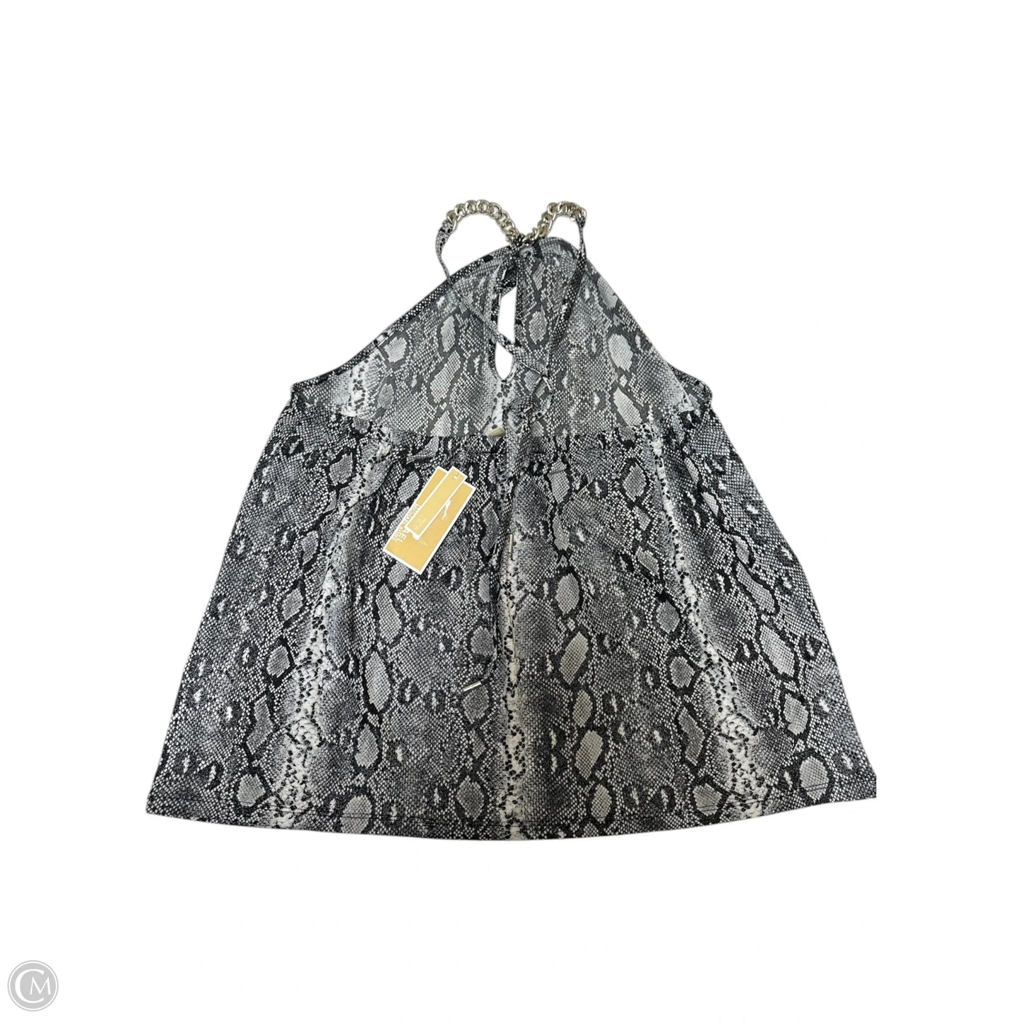 Top Sleeveless By Michael By Michael Kors In Animal Print, Size: L