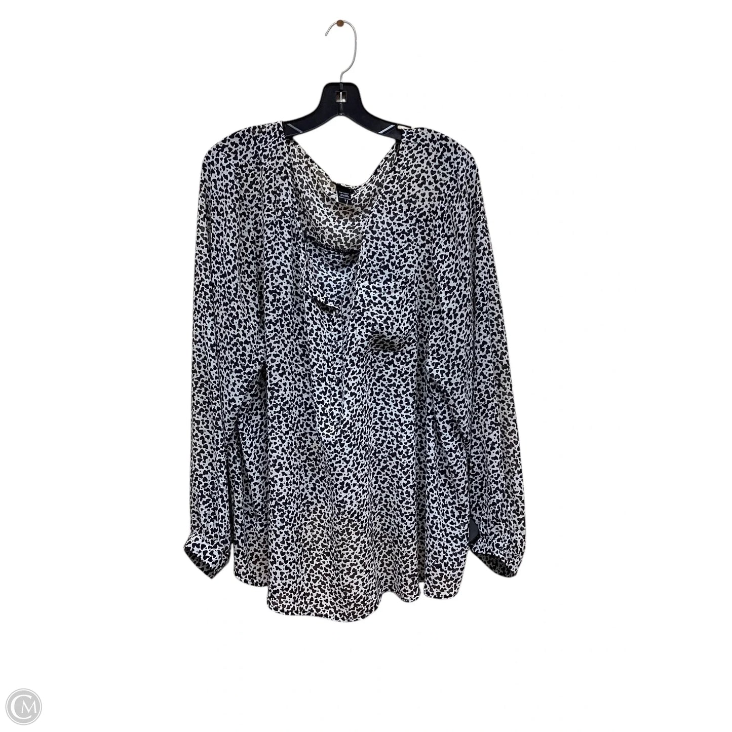 Top Long Sleeve By Torrid In Animal Print, Size: 3x